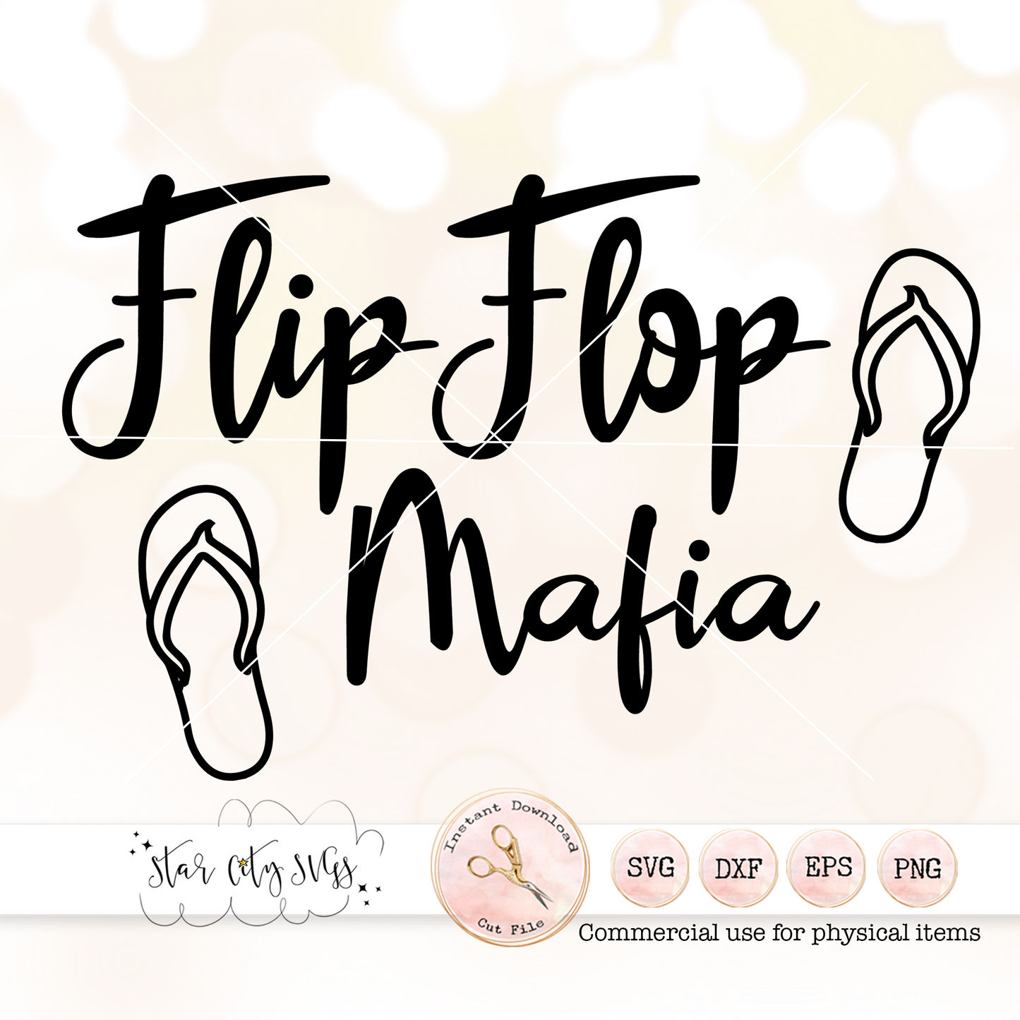 Flip Flop Mafia SVG