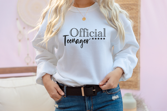 Official Teenager 13th Birthday SVG Cut File