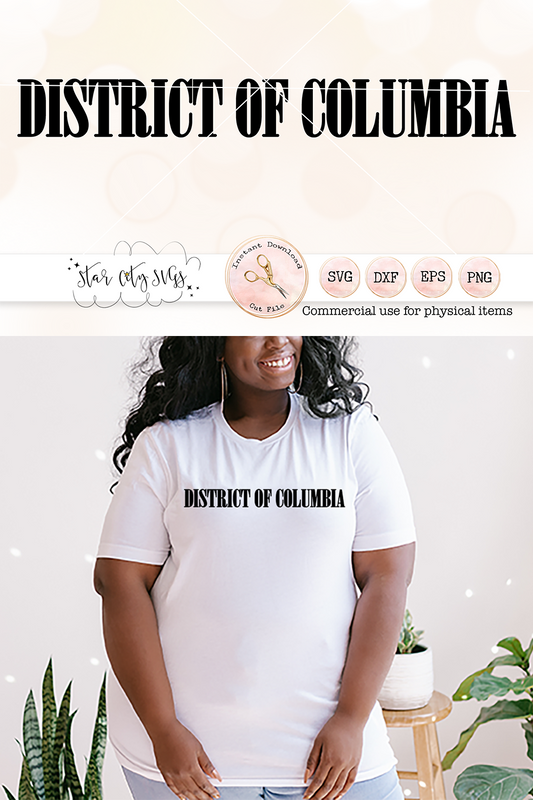 District of Columbia SVG