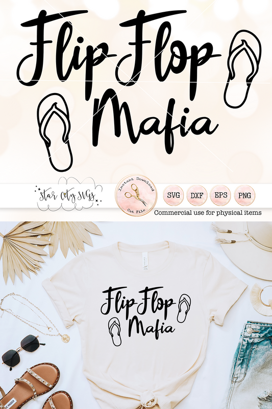 Flip Flop Mafia SVG