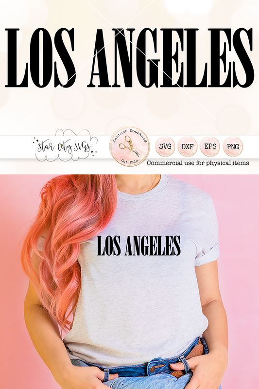 Los Angeles SVG