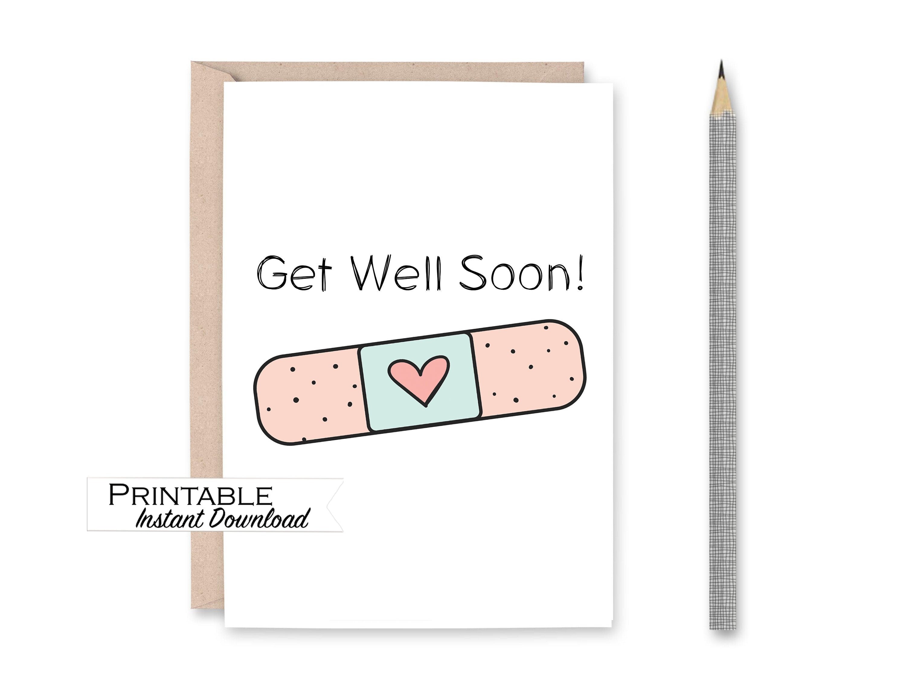 Funny Get Well Soon Cards Printable
