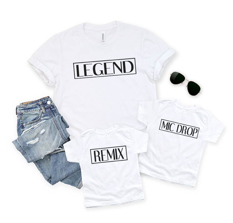 Legend - Sequel - Mic Drop - SVG Cut File