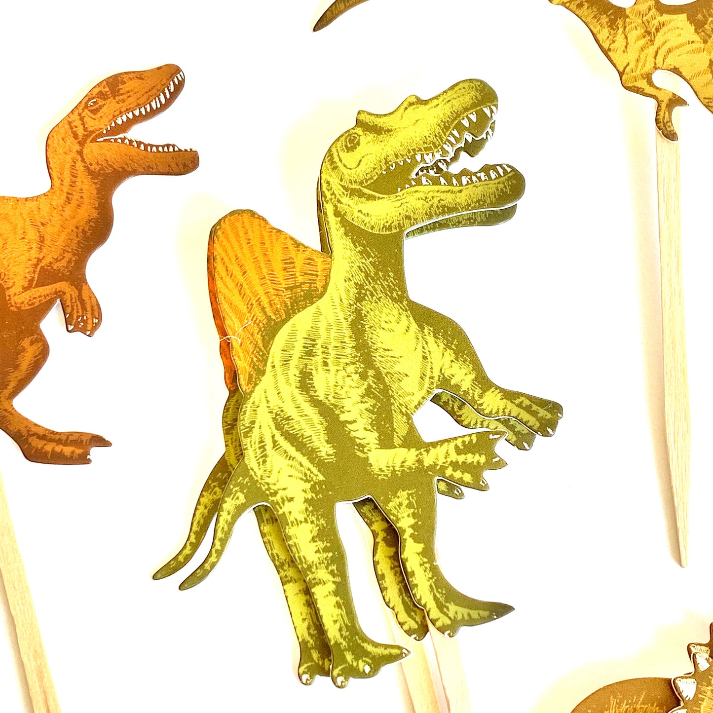 Dinosaur Cupcake Toppers