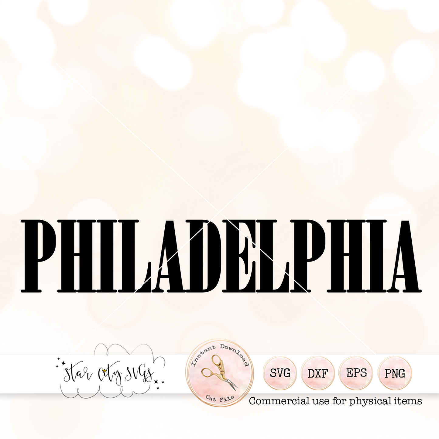Philadelphia SVG