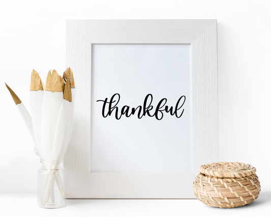 Thankful Grateful Blessed SVG Bundle