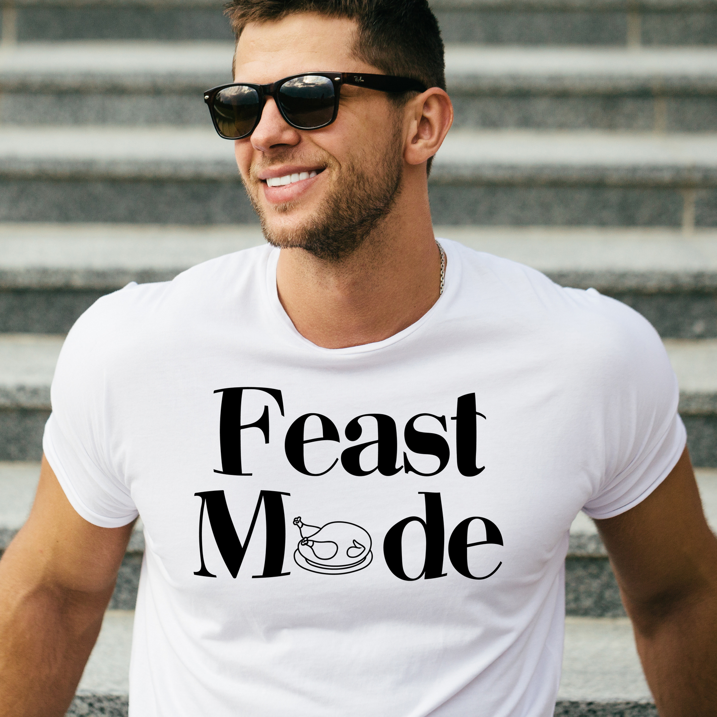 Feast Mode Funny Thanksgiving Svg