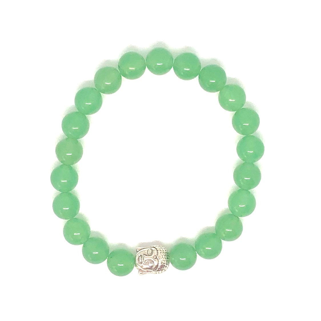 Green Aventurine Buddha Mala Bracelet