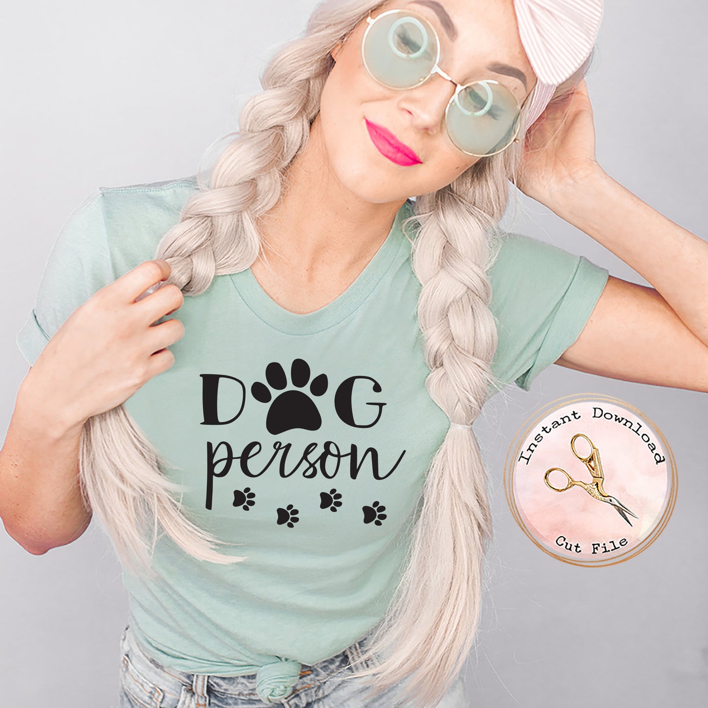 Dog Person SVG Cut File