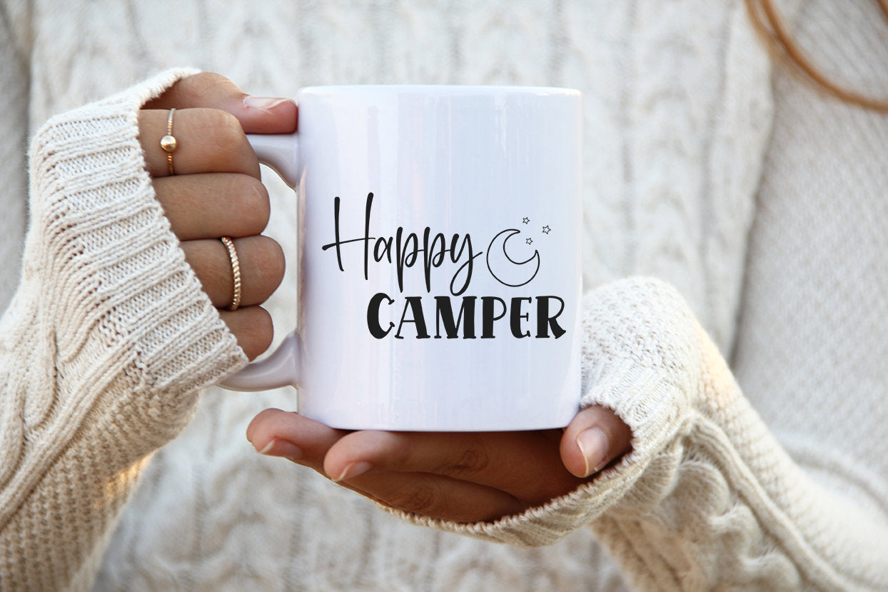 Happy Camper SVG Cut File