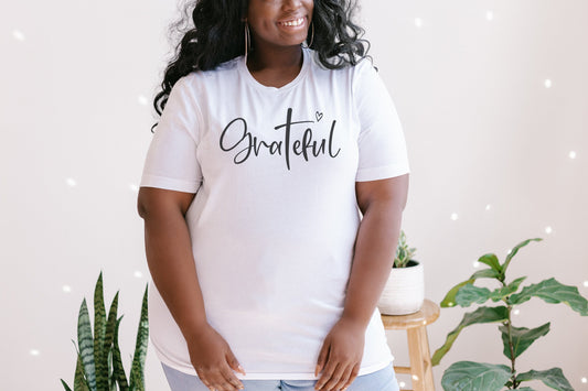 Grateful SVG - Cross and Heart