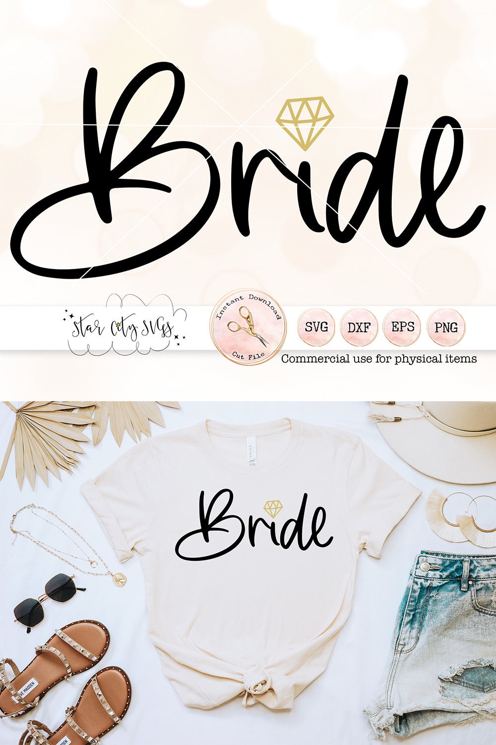 Bride with a Diamond SVG