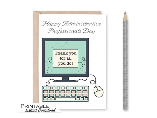 Happy Administration Professionals Day Card