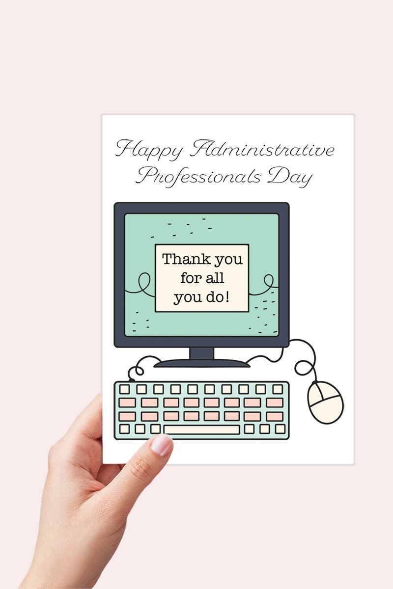 Happy Administration Professionals Day Card