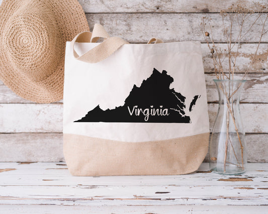 Virginia SVG, Virginia is for Lovers Map Svg PNG, VA State Outline Svg