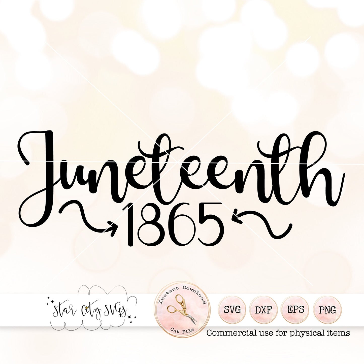 Juneteenth 1865 SVG for Shirt